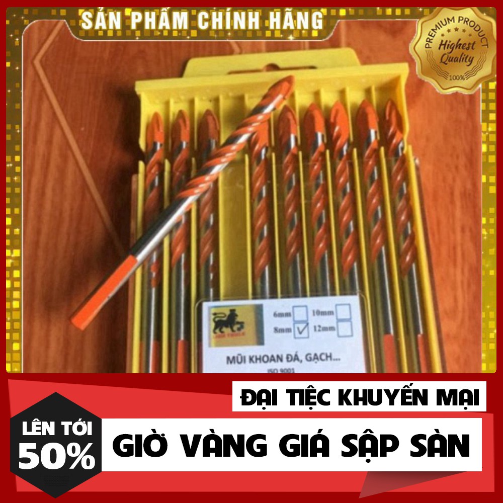 [ GIÁ TỐT NHẤT ] Mũi khoan Đa năng chất lượng -khoan gạch men, mũi khoan đá