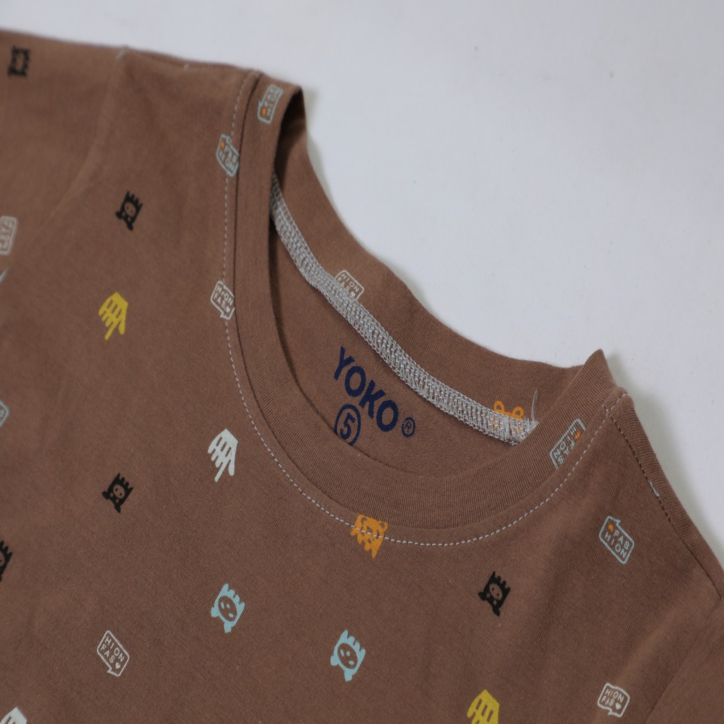 Bộ Quần Áo Thun Tay Ngắn Bé Trai (1-9 Tuổi) YOKO KID'S FASHION 21204T