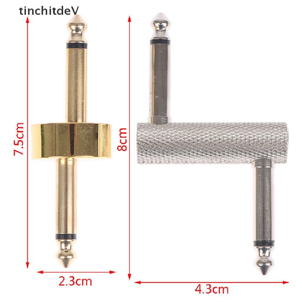 Phích Cắm 6.35 Phích Cắm Cho Bàn Đạp Hiệu Ứng Đàn Guitar Điện