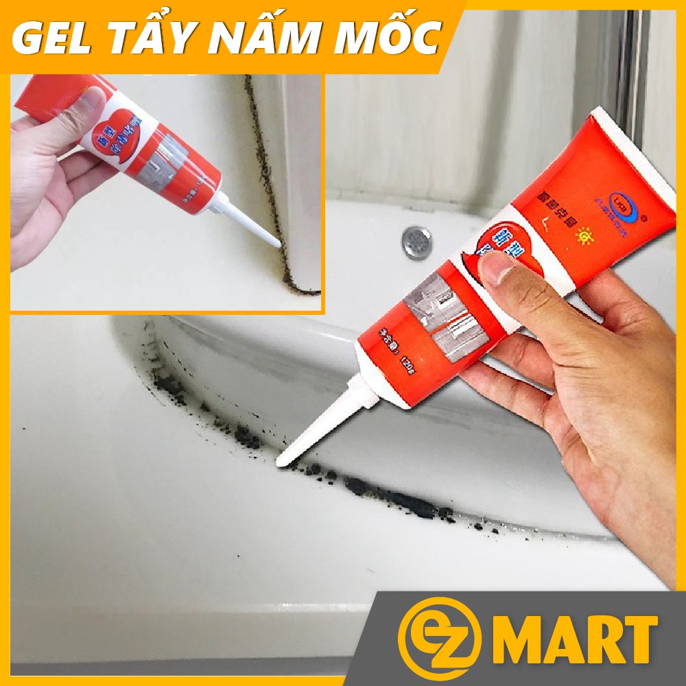 Keo Tẩy Mốc Chân Tường, Gel Tẩy Nấm  Mốc Đa Năng, Nước Tẩy Trắng Vết Ố Diệt Khuẩn