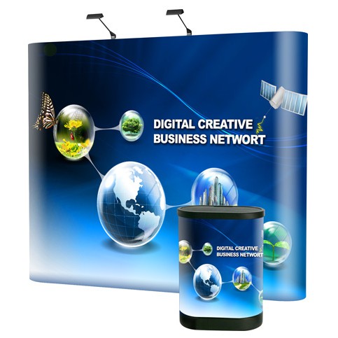 [Nhập khẩu chính hãng] Khung backdrop di động kích thước 300*230 cm băng dính từ, chân thẳng