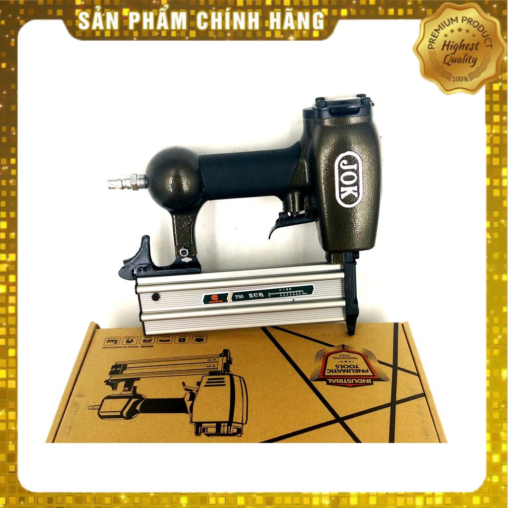 SÚNG BẮN ĐINH JOK F50 DÙNG HƠI KHÍ NÉN CAO CẤP