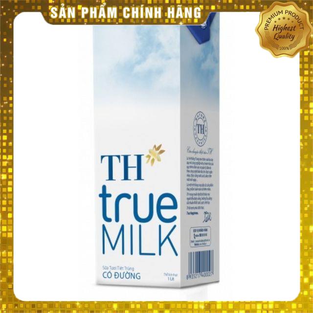 Sữa Tươi Tiệt Trùng TH True Milk 1 Lít Đủ Vị