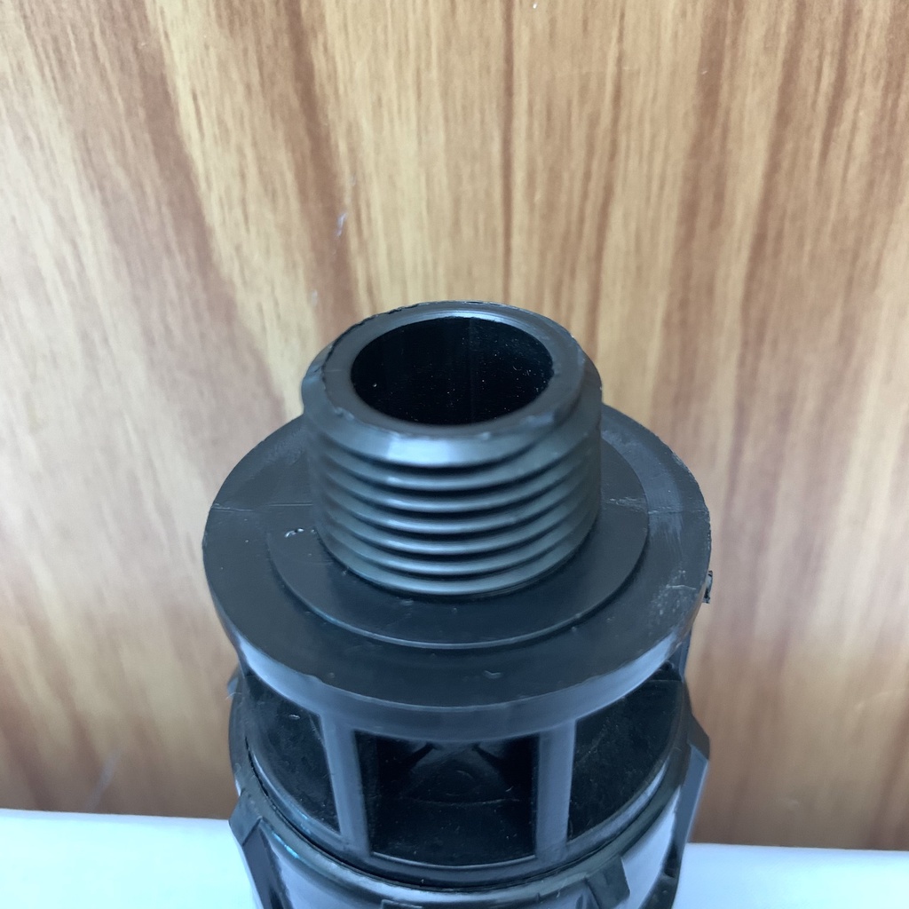 Măng sông ren trong,ren ngoài  nối ống nước sạch   HATHACO ống HDPE 20x1/2" ren 21mm