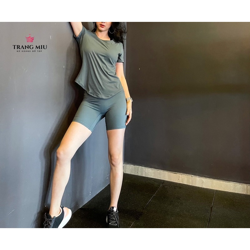 ÁO CỘC TAY  TẬP THỂ THAO GYM/ YOGA/ĐẠP XE/CHẠY BỘ