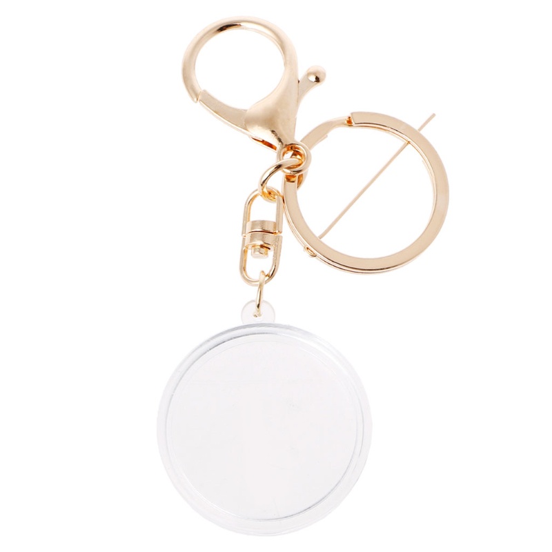 Móc Khóa Có Vòng Đệm Bằng Acrylic 30mm 27mm
