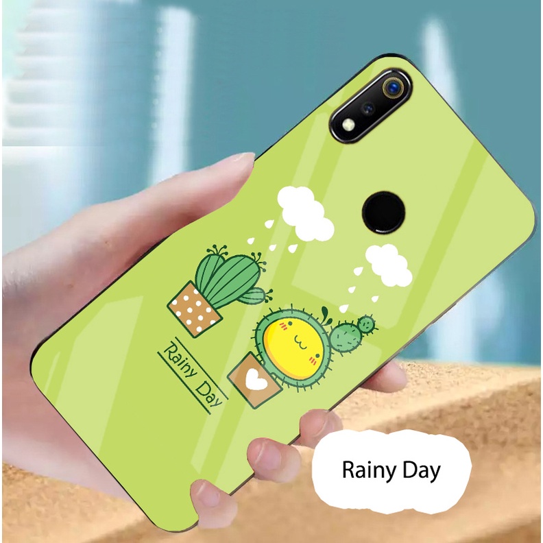 Ốp Lưng REALME C3, REALME 3, 3 PRO, C3I  Mặt Kính Gương Bóng