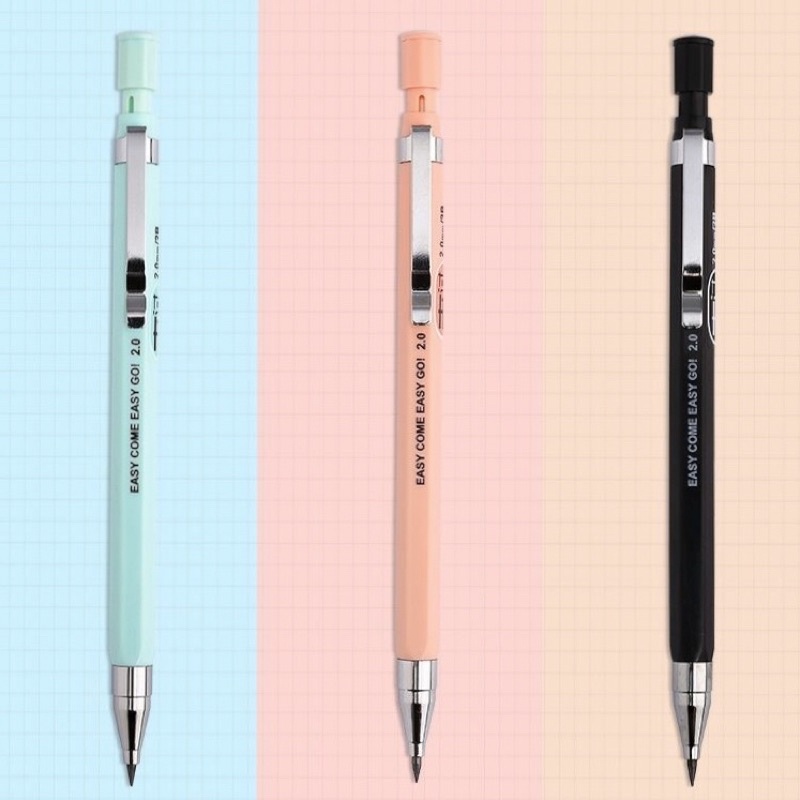 [ DaVinci ] Bút chì kim bấm 2B M&amp;G cỡ ngòi 2.0mm (màu ngẫu nhiên)