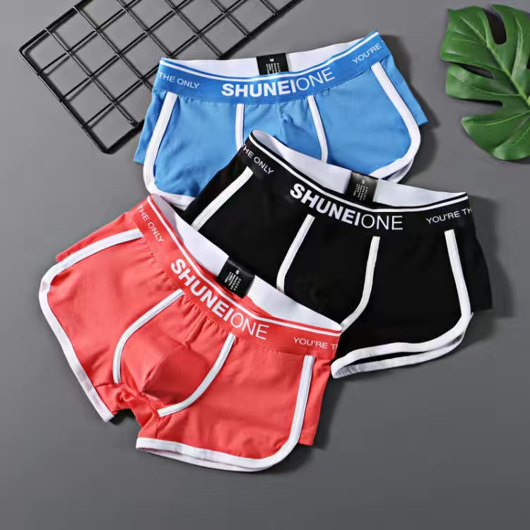 Bộ 3 Quần Lót Boxer Cotton Thời Trang Dành Cho Nam