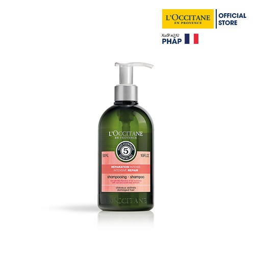 Dầu gội phục hồi tóc khô và hư tổn L'Occitane Aroma Intensive Repairing 500ml