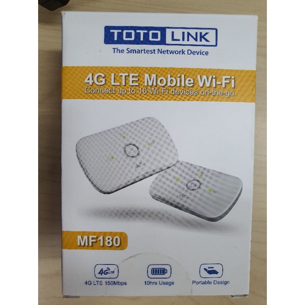 [ CHÍNH HÃNG] Bộ phát Wifi di động Totolink MF180 V2 4G 150Mbps