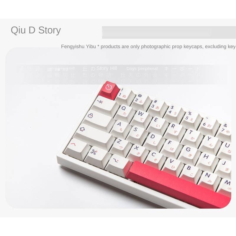 Nút bàn phím cơ Kon Momo Keycap Pbt Cherry với chữ bên dưới 61/64/68/84/96/980