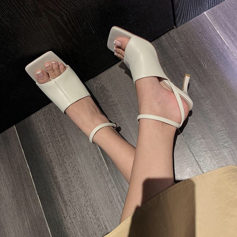 Giày sandal nữ cao gót 7 phân quý phái S24 vietlavani hàng đẹp dễ mix đồ