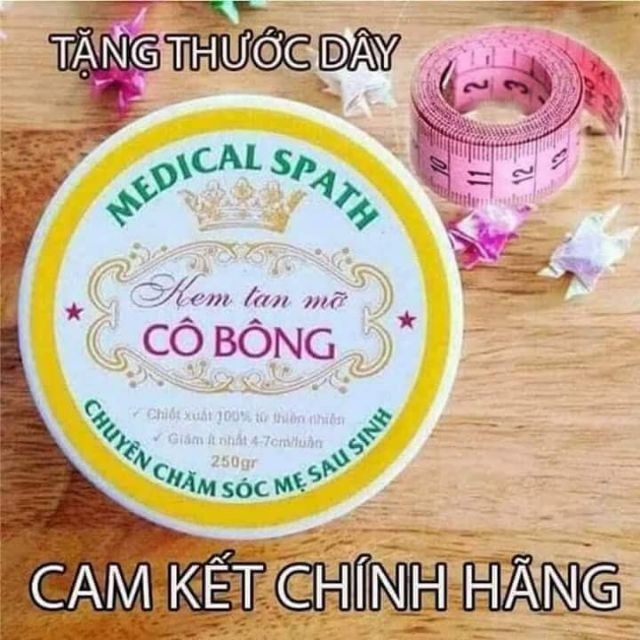 Combo 3 kem tan mỡ cô bông