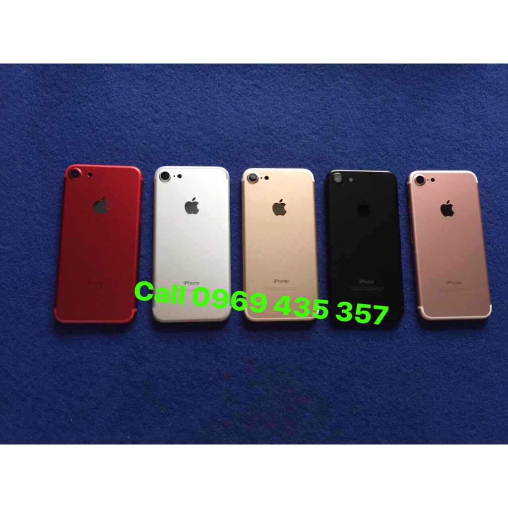 Vỏ Iphone 7 Zin Màu Vàng Gold, tặng kèm bộ nút