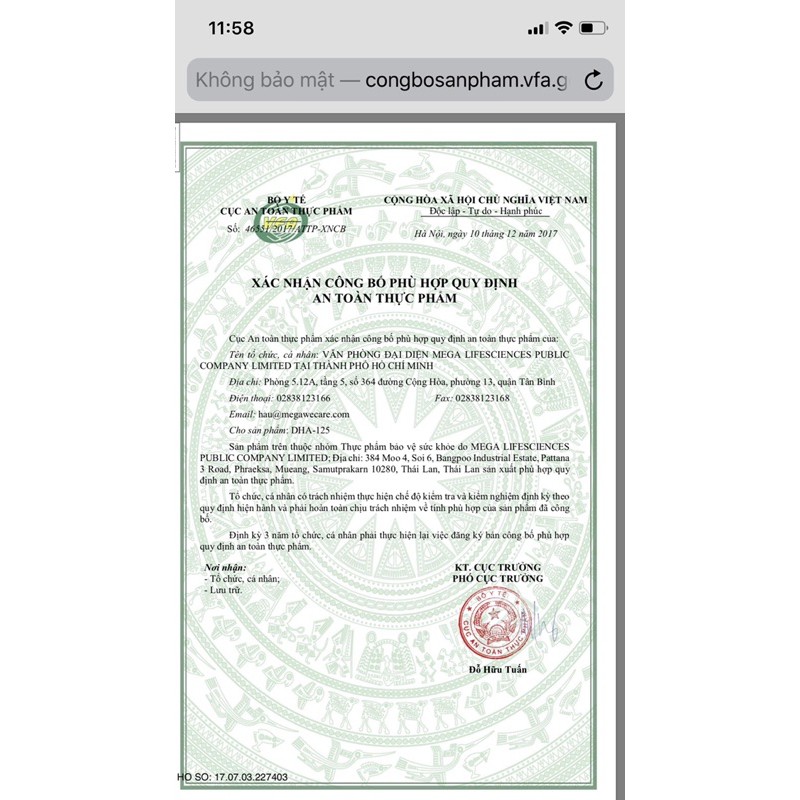 Viên dầu cá DHA-125 - Chai 30 viên (DHA 125)