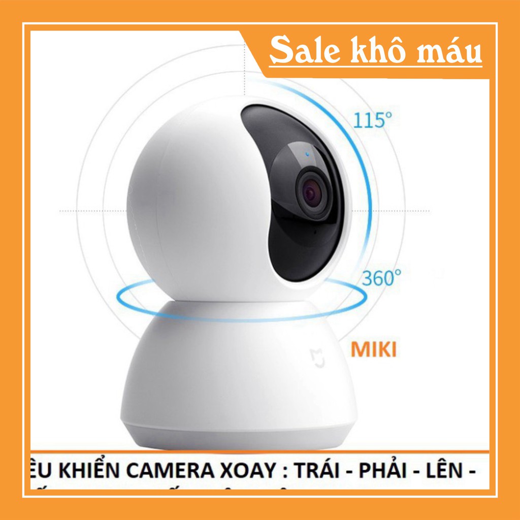 SALE KỊCH SÀN DIGIWORLD Camera toàn cảnh 360 Xiaomi Mijia 1080P (FULL HD) GIÁ TỐT NHẤT