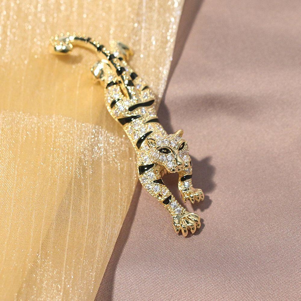 MOCHO Ghim Cài Áo Hình Chú Hổ Tráng Men Nhiều Màu Sắc Trang Trí Năm Mới Cho Nam Và Nữ