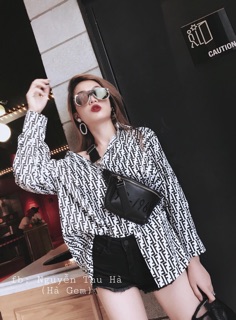 Áo sơ mi hoạ tiết