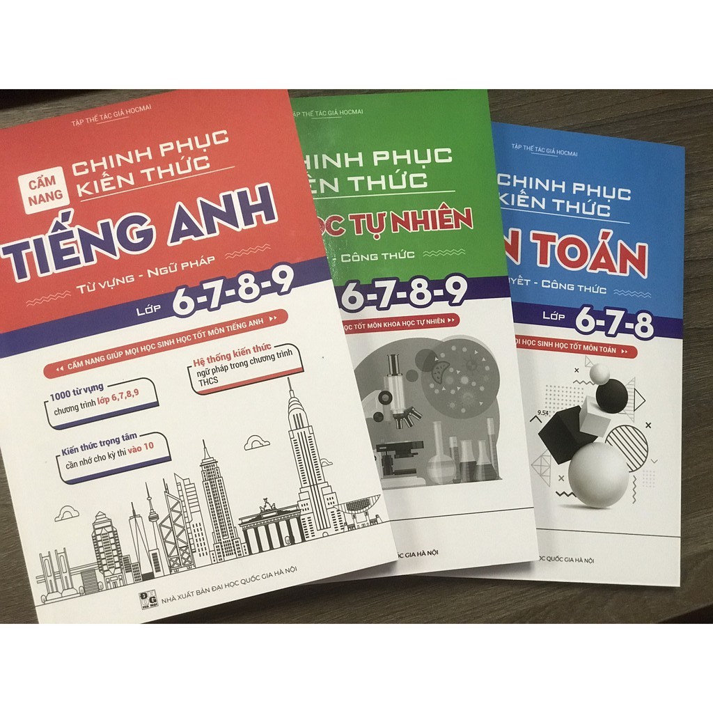 Sách - Cẩm nang chinh phục kiến thức môn Tiếng Anh lớp 6,7,8,9