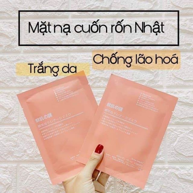 Mặt Nạ Tế Bào Gốc Nhau Thai Cừu Nhật Bản Rwine Beauty Steam Cell Placenta Mask