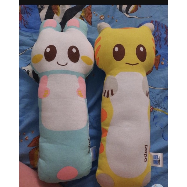 Gối ôm hình thú cho bé Papa, 100% bông mềm, hình đáng yêu, Thái Lan Chất liệu cao cấp