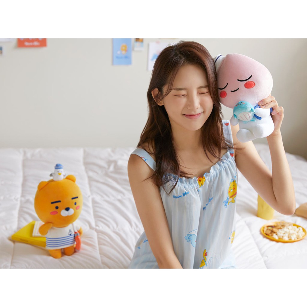 Bộ Đồ Ngủ Nữ Marine Kakao Friends Ryan 2 dây mùa hè