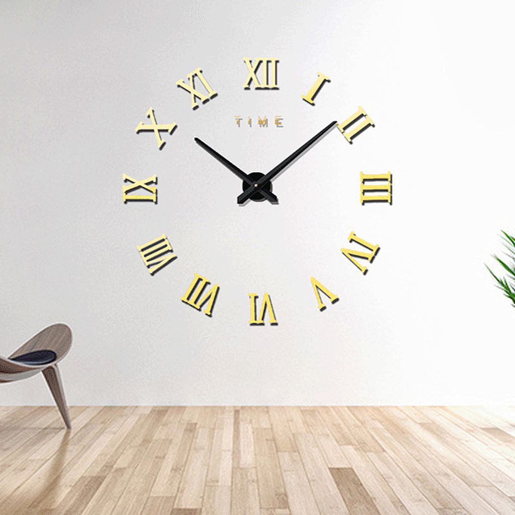 Đồng Hồ Treo Tường Dạng Số 3D