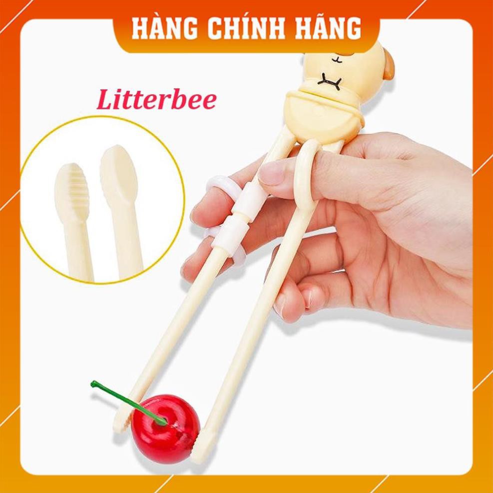 Đũa tập gắp cho bé xỏ ngón Litter Bee