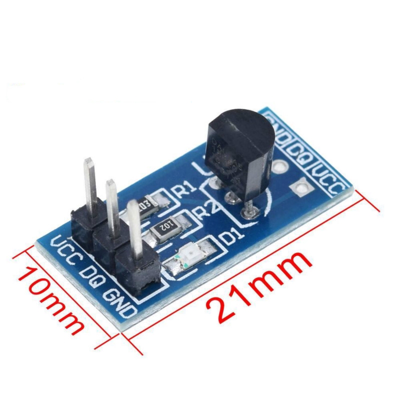 1 Mô Đun Cảm Biến Nhiệt Độ Ds18B20 18b20 Cho Arduino