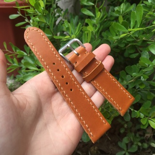 [DA THẬT] Dây Đồng Hồ Da Bò Ý Handmade Cao Cấp