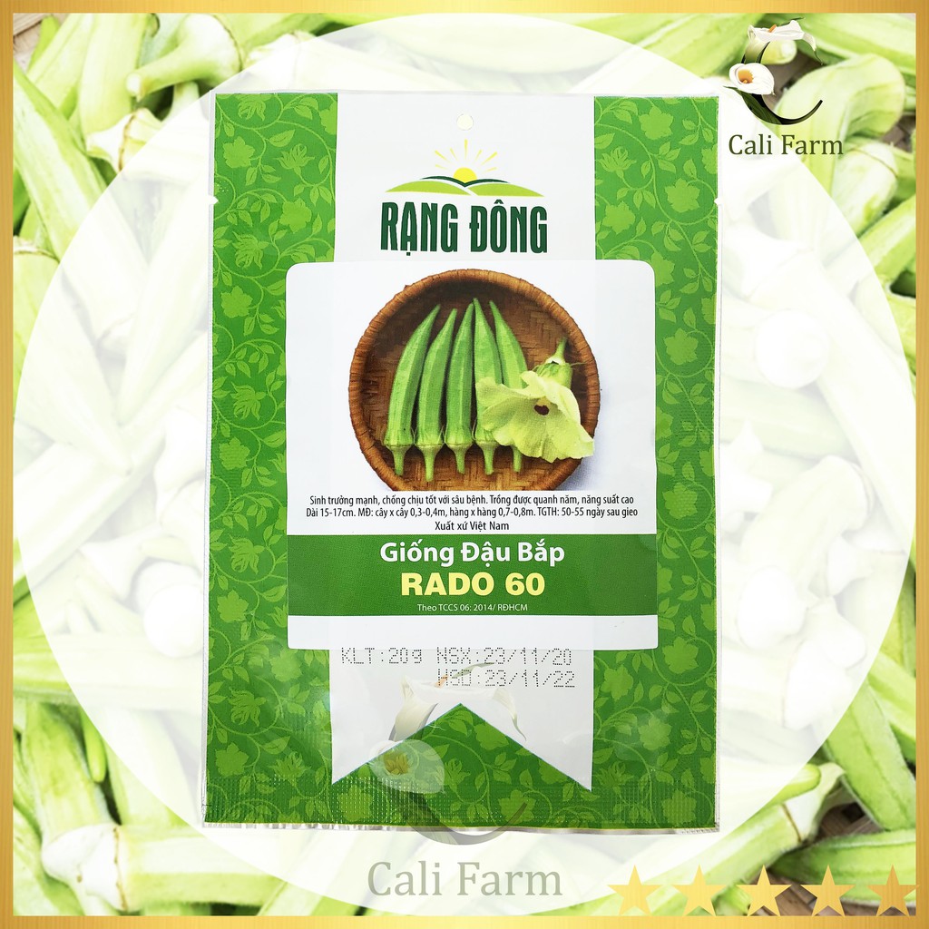 Hạt Giống Đậu Bắp Cao Sản Rado 60 (20gr)