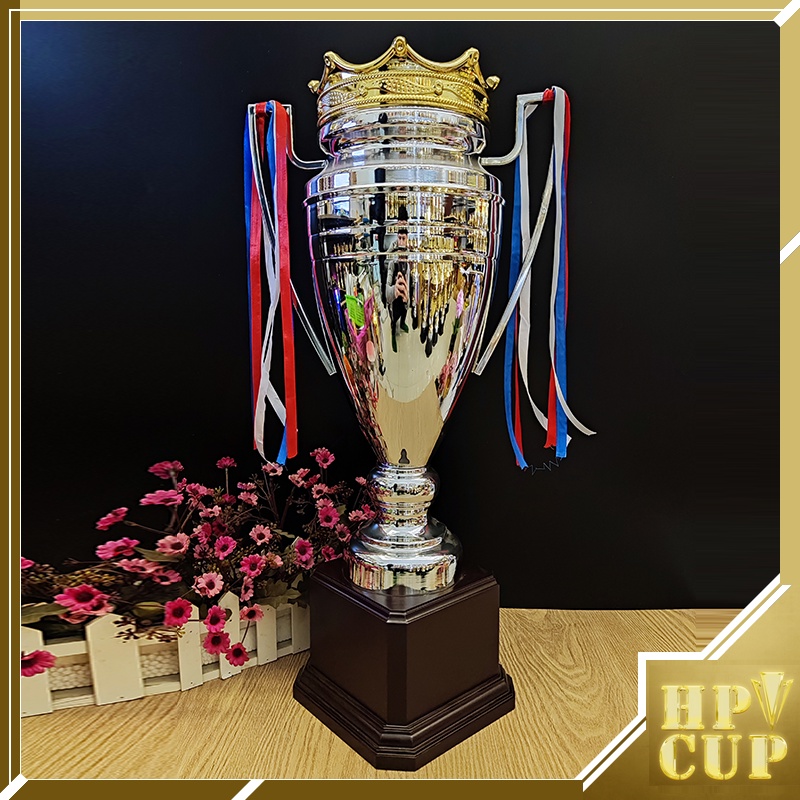 Cúp Thể Thao Bóng Đá Huy Chương Vàng Cờ Lưu Niệm CUP PHA LÊ Quà Tặng Vinh Danh B1
