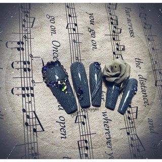 bìa, thảm chụp ảnh nail ( ngẫu nhiên)