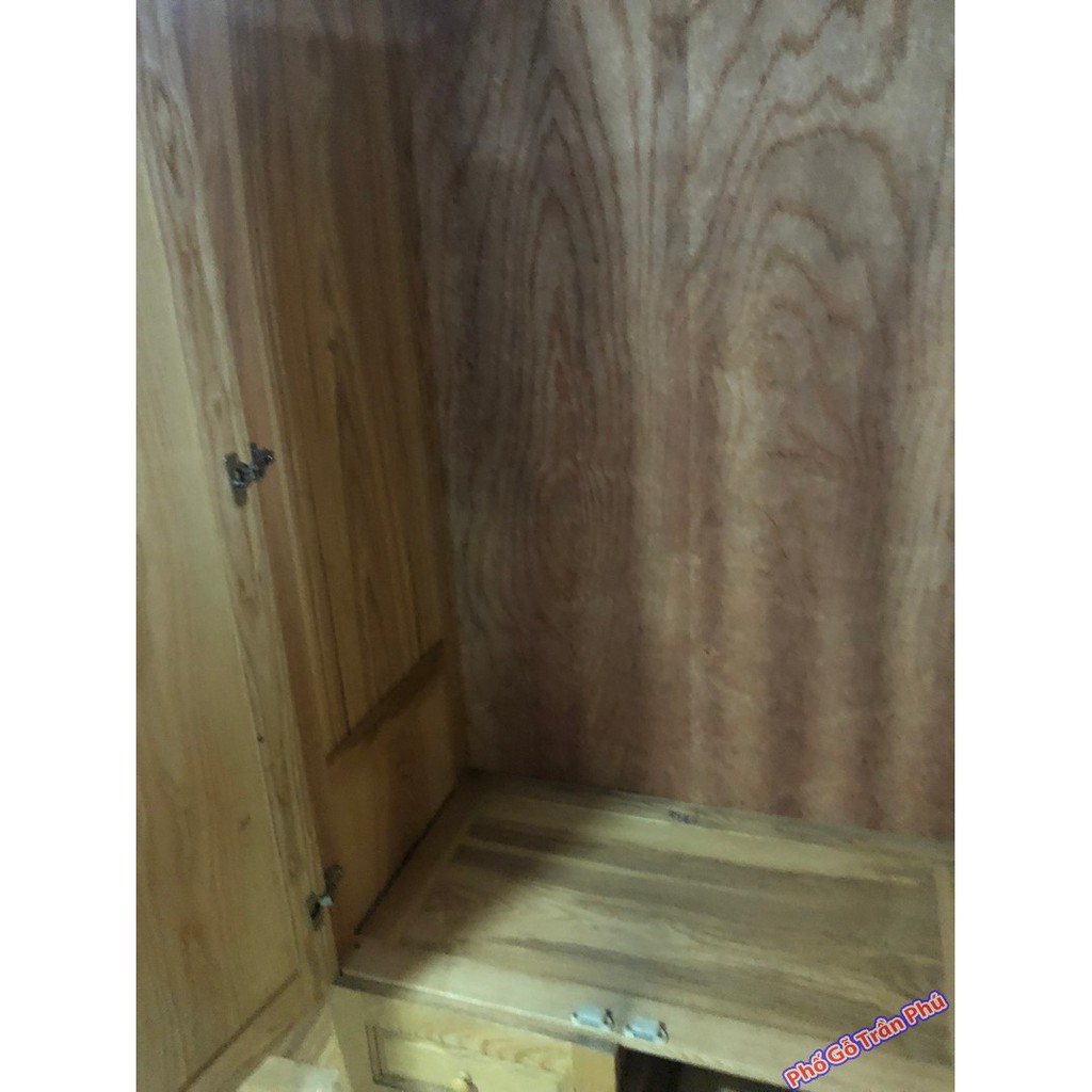 Tủ quần áo gỗ sồi nga 3 cánh (1m6*2m1) TA044