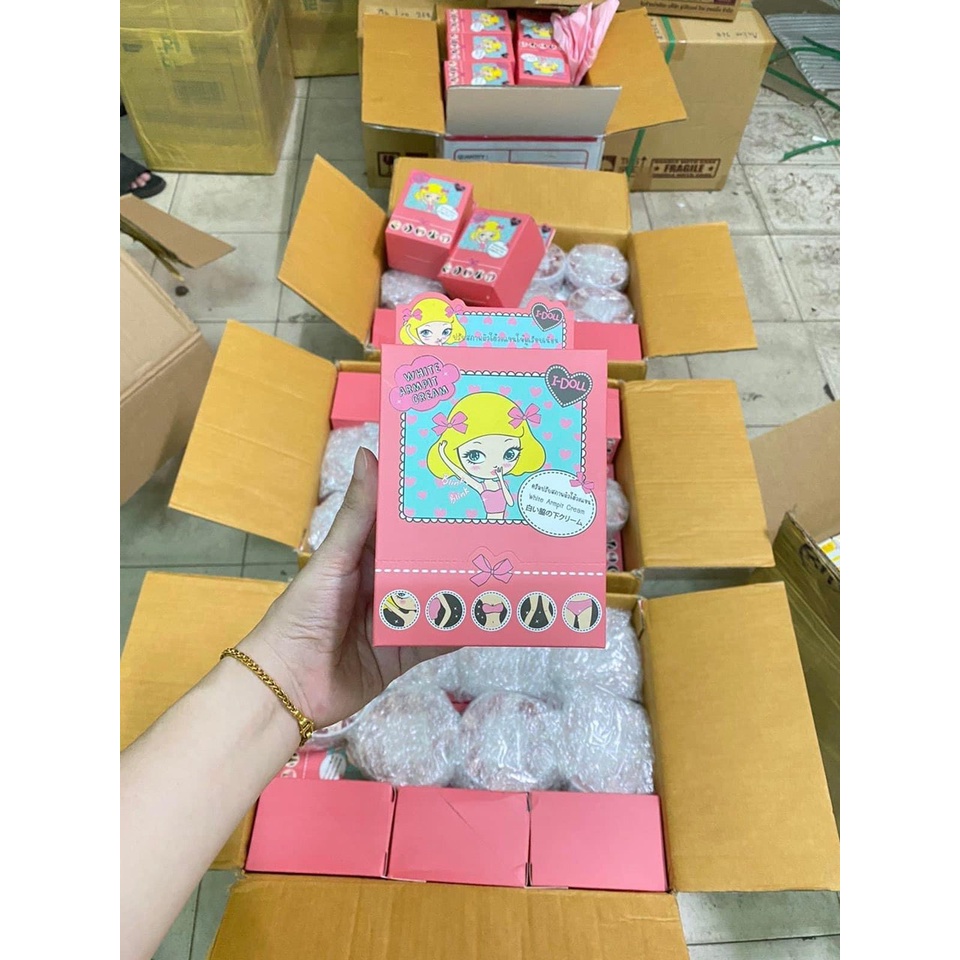 Kem I-Doll White Armpit Dưỡng Trắng Vùng Da Thâm Sạm Nách Khuỷu Tay, Đầu Gối
