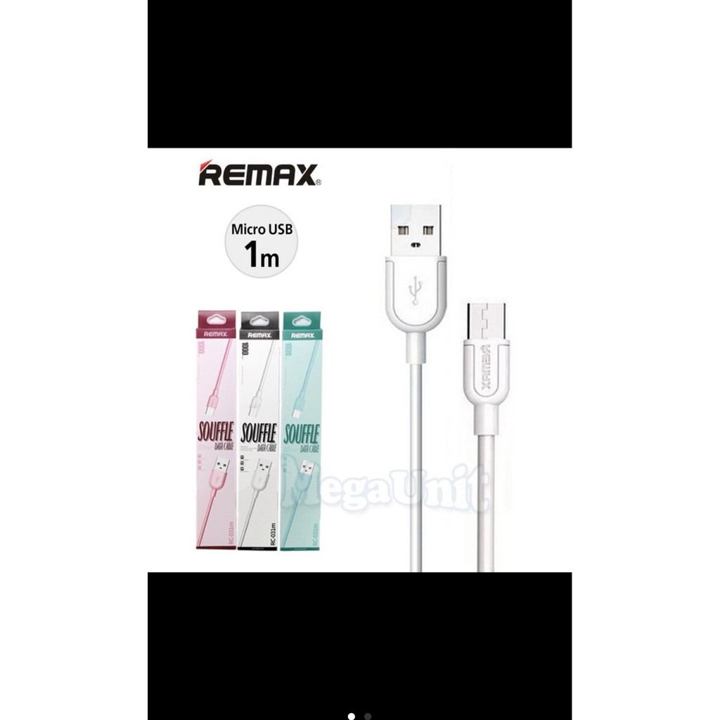 Cáp lightning Remax Souffle RC-031i