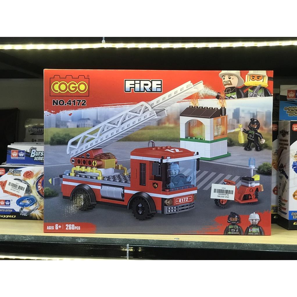 Bộ đồ chơi lắp ráp Xe cứu hỏa