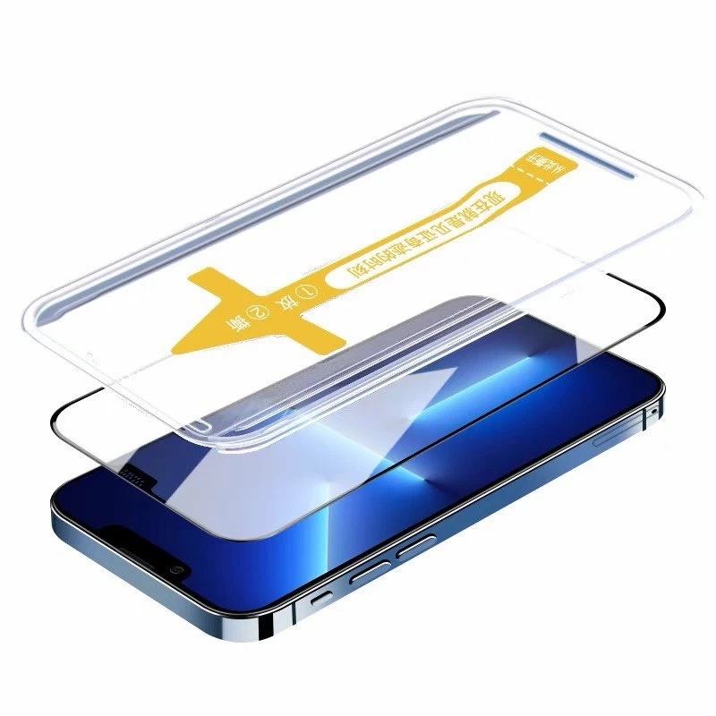 Kính cường lực có khung dán tự động Full màn cho các dòng điện thoại Táo - Nhất Tín Computer