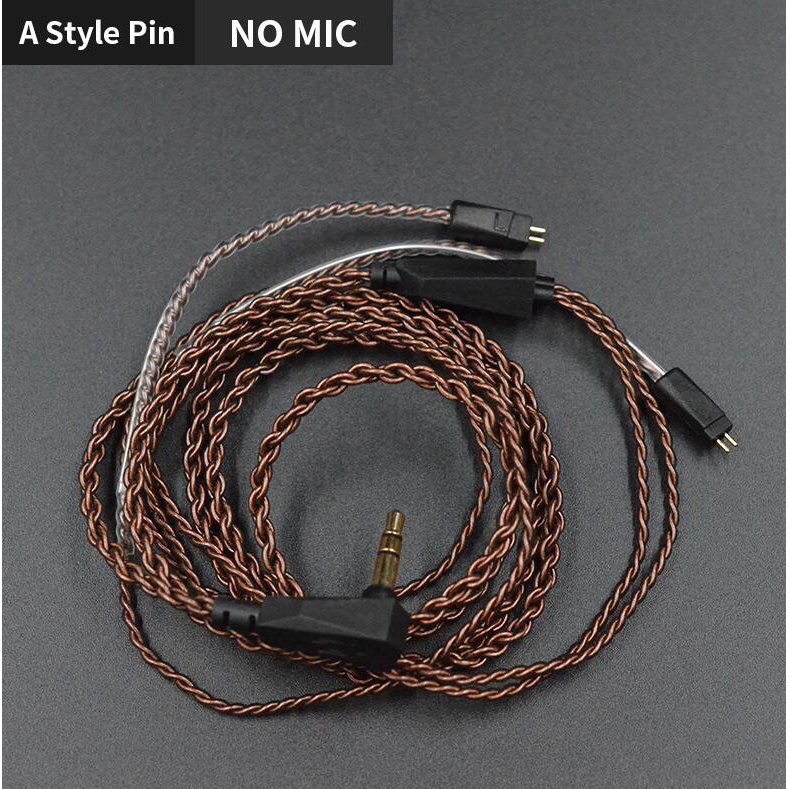 KZ ZS10 ZST ZS3 Original 2Pin Cable High-Purity Oxygen-Free Copper Twisted Upgrade Earphone Cable