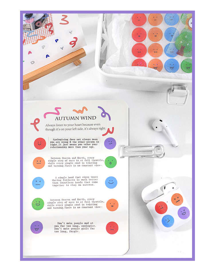 Tấm Nhãn Dán Trang Trí Album Hình Thú Cưng Dễ Thương