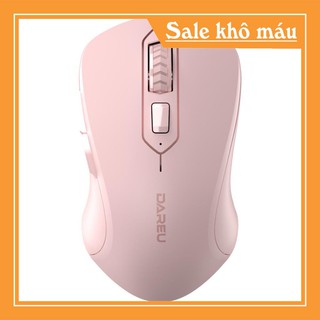 [FreeShip] Chuột không dây Dareu LM115G - Có pin - Màu hồng cực kute - Chính hãng - BH 24 tháng [Ảnh Thật]