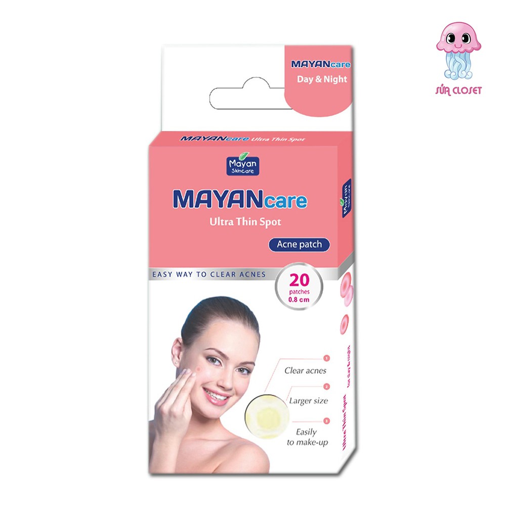 Miếng Dán Giảm Mụn Mayancare 20 Miếng (0.8cm)