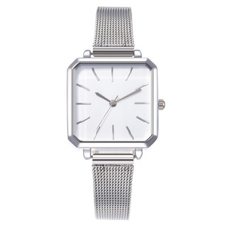 Đồng hồ nữ dây kim loại DH517 shop Ny Trần chuyên đồng hồ mặt vuông