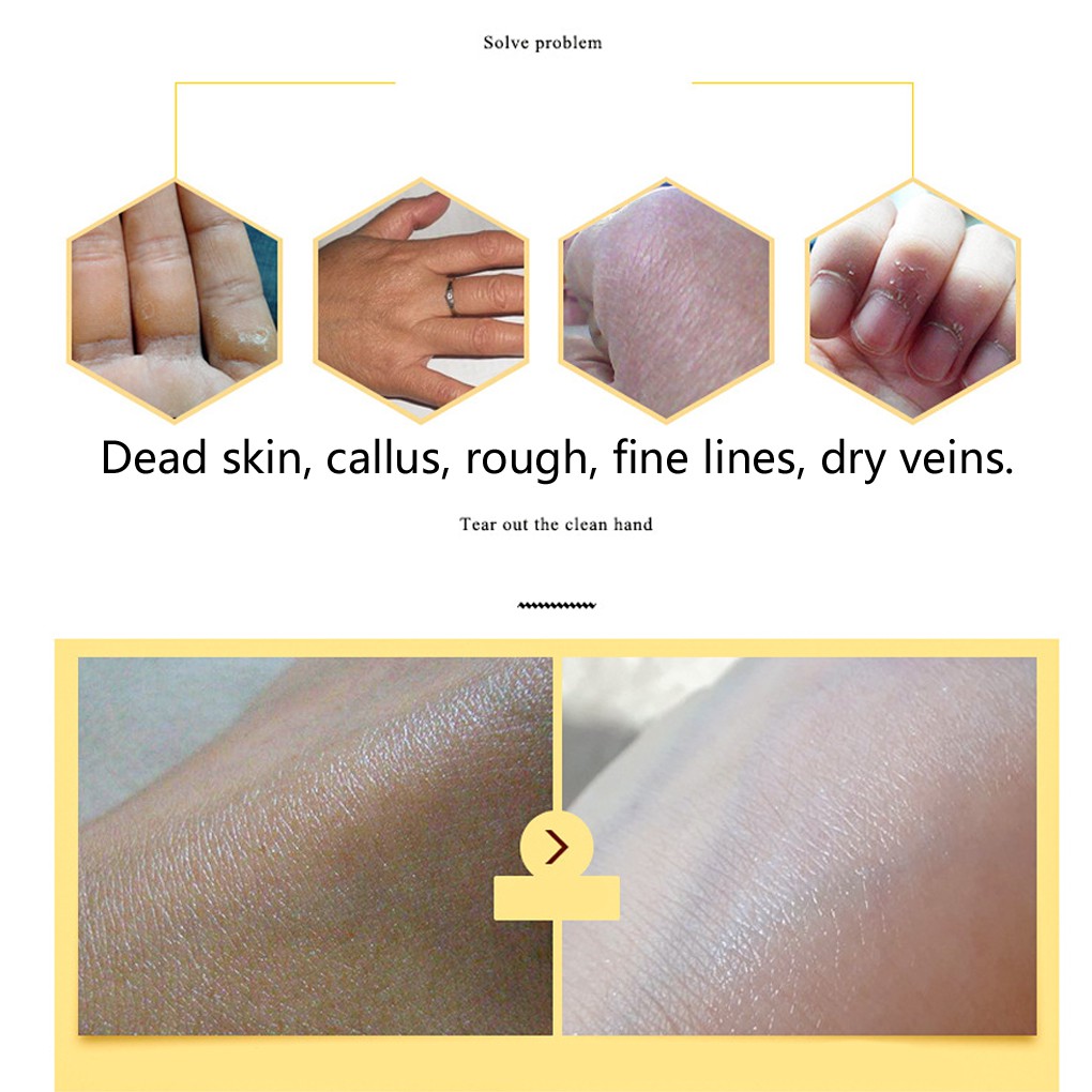 [Hàng mới về] Sáp wax tay tẩy tế bào chết dưỡng ẩm chống nứt nẻ từ sữa mật ong cao