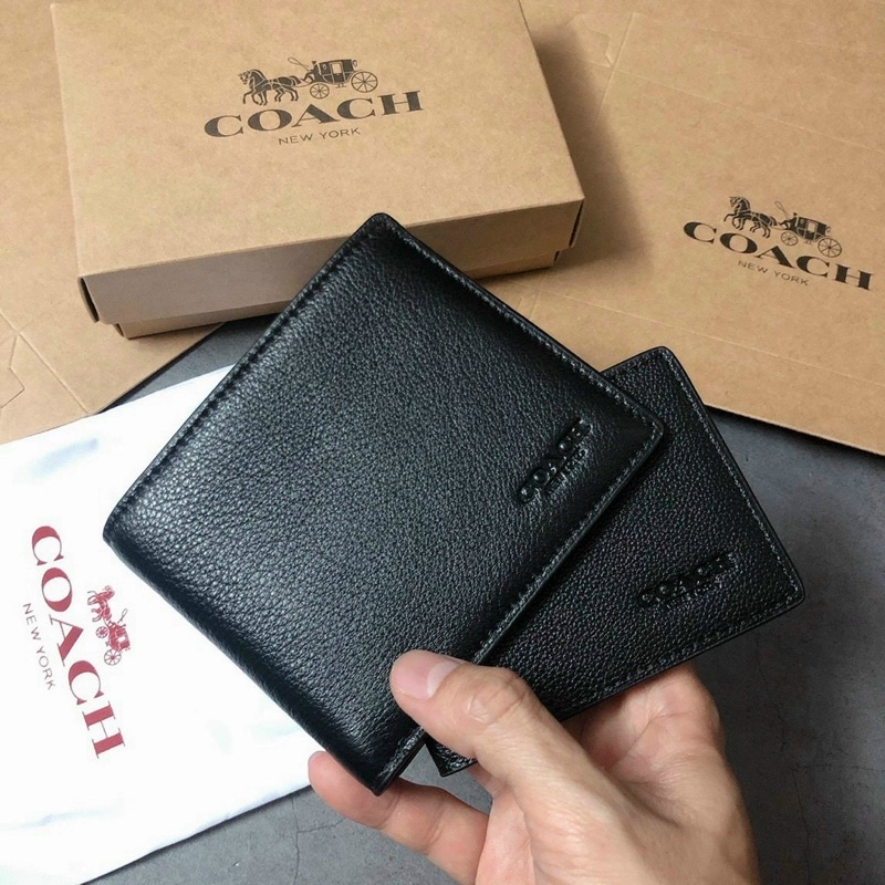 Ví ngắn Coach for men chuẩn xuất