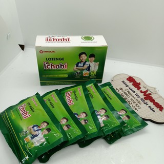 Viên ngậm Ích Nhi viên ngậm ho Nam Dược hộp 5 vỉ x 6 viên