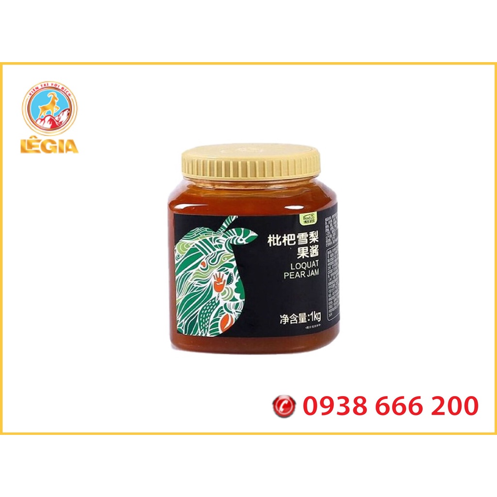 Mứt BODUO Lê Lô Quất 1KG (LOQUAT PEAR JAM)