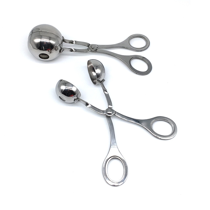Dụng Cụ Kẹp Thịt Viên, Chả Cá Bằng Inox Đa Năng