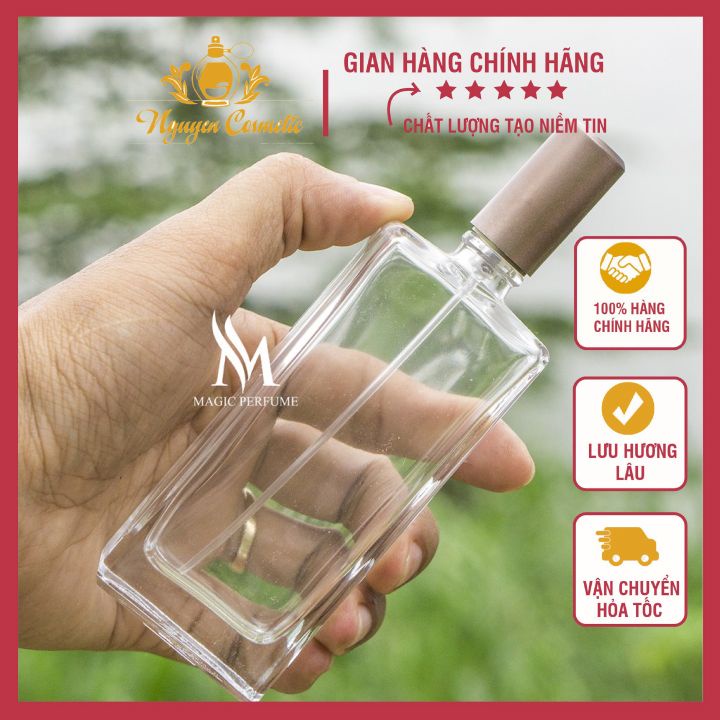 Chai lọ chiết nước hoa thủy tinh 5ml 10ml 20ml 30ml 50ml đựng nước hoa